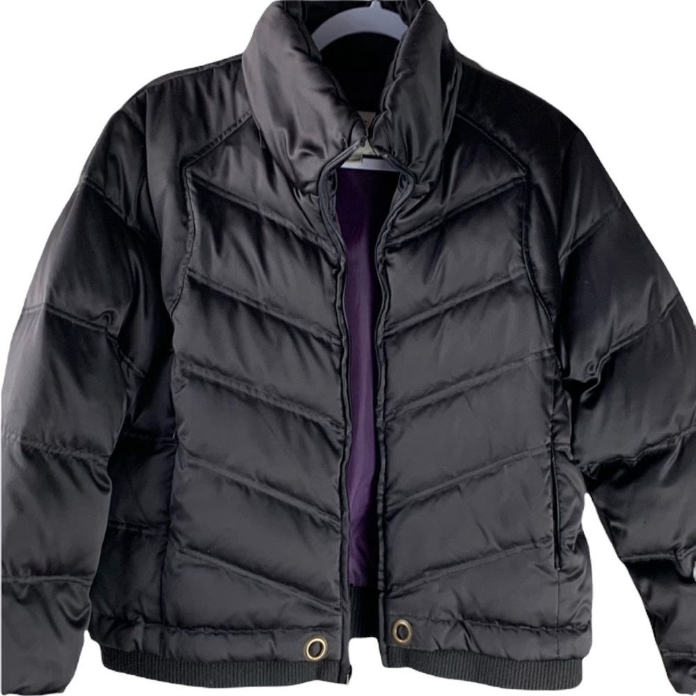 Grane Chocolate Brown Down Filled Puffer Coat Girls XL